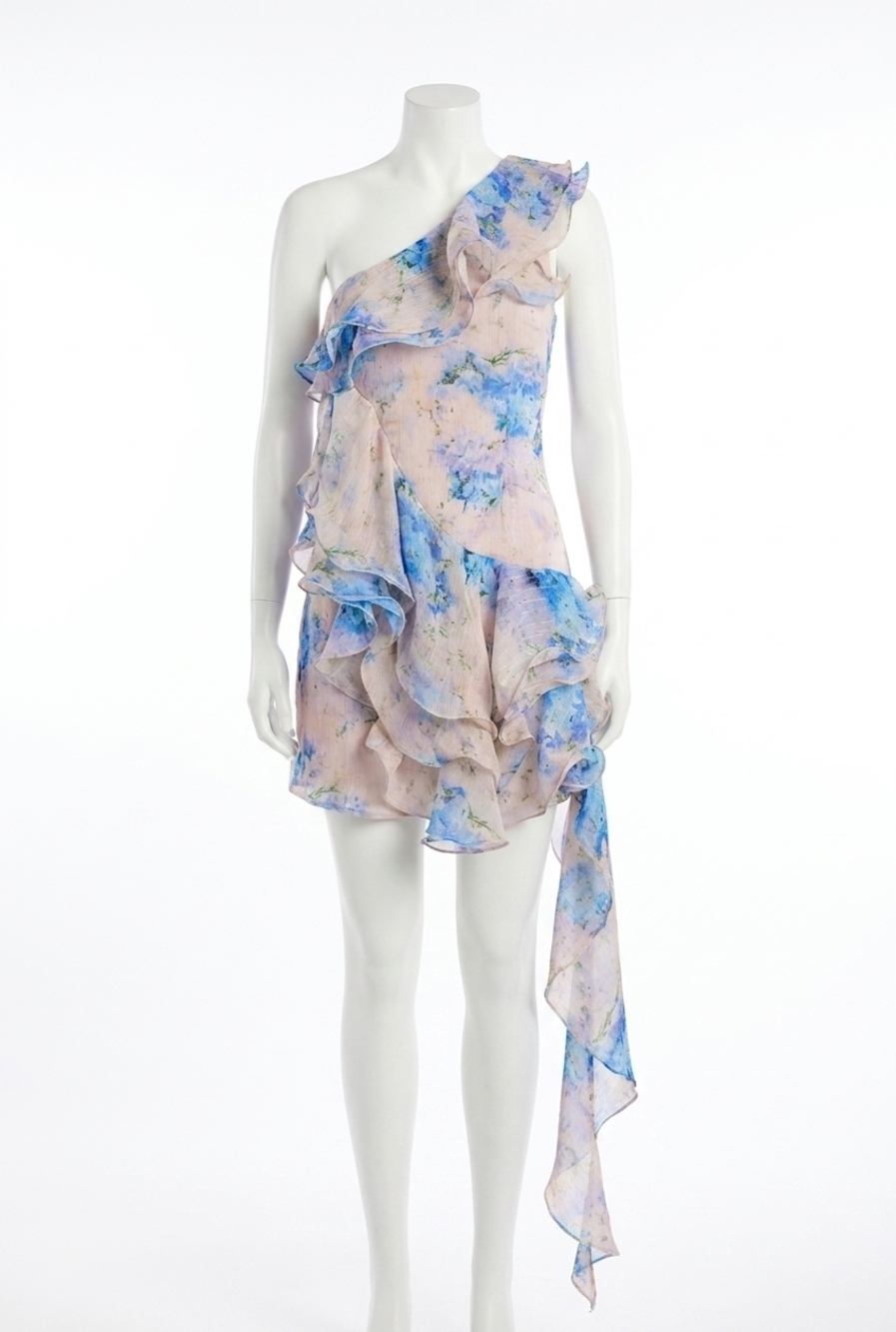 NEW ELLIATT briony mini dress in multicolor